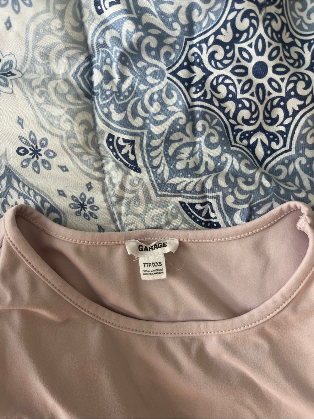 Garage Sleek Crewneck Long Sleeve Top